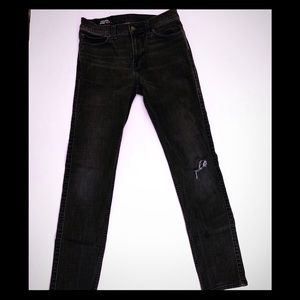 Men’s Dark Gray Hollister Skinny Jeans 30 x 32